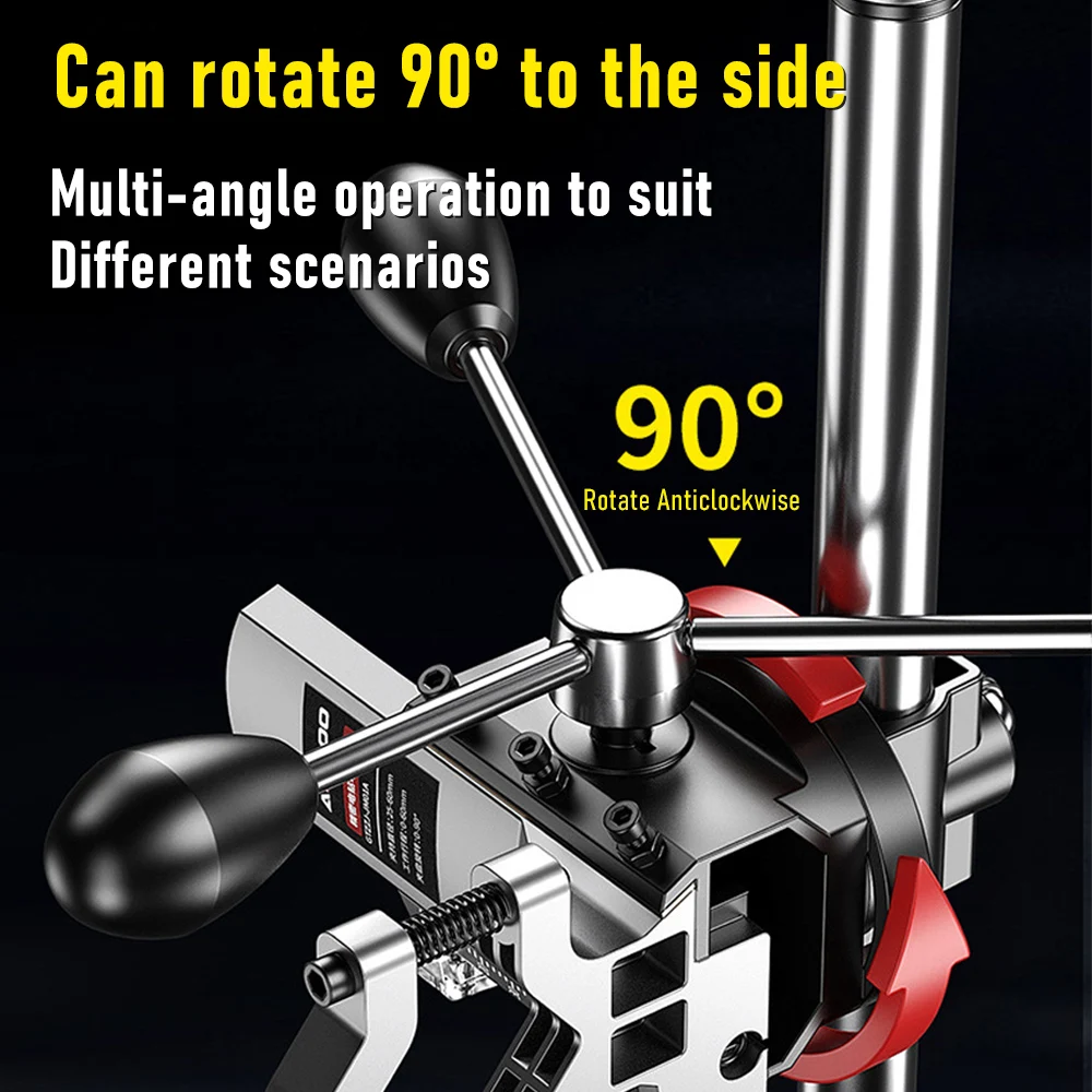 Multifunctional Bench Drill Press Stand High Precision Electric Drill Mount Duty Drill Stand for Home Use & Industrial Workshop