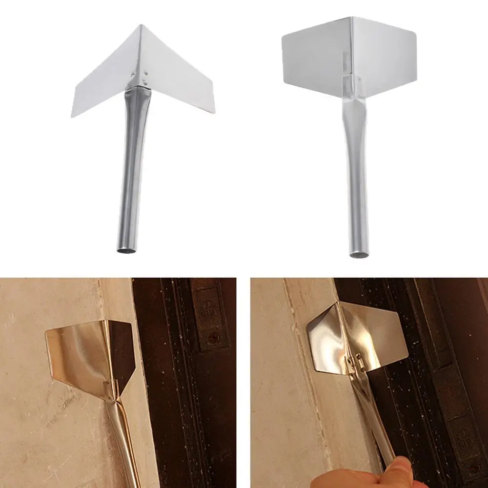 Corner House Repair Decoration Home Improvement Metal Handle Scrape Putty 90 Degree Drywall Plastering Use Corner Trowel