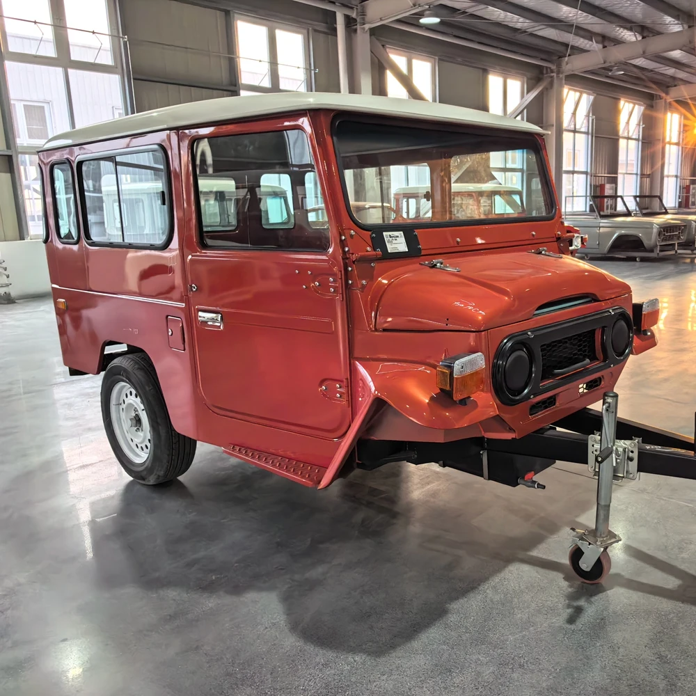 Classic Car Body Shell for Toyota Land Cruiser FJ43 Trailer, FJ43 Body and Caravan Travel Trailer Body Shell