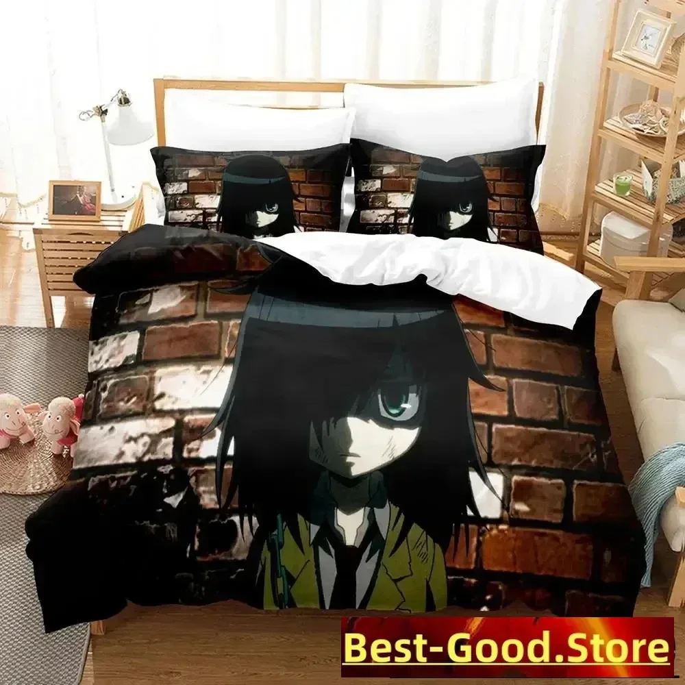 3D Print Anime Tomoko Kuroki WataMote Bedding Set Duvetcover Bed Set Quilt Cover Pillowcase Comforter king Queen Size Boys Adult