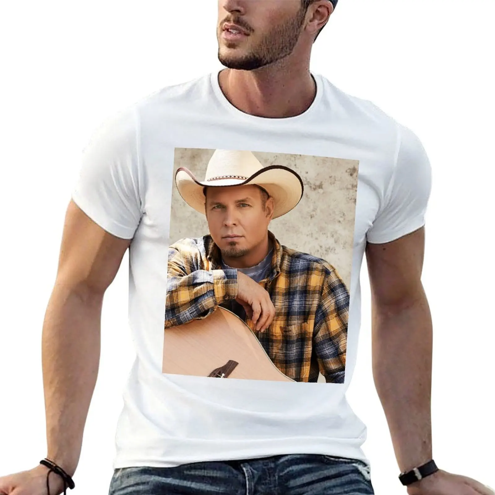 Garth Brooks stadium tour mur8 2019 kel T-Shirt Casual Loose Fit Short Sleeve T-Shirt