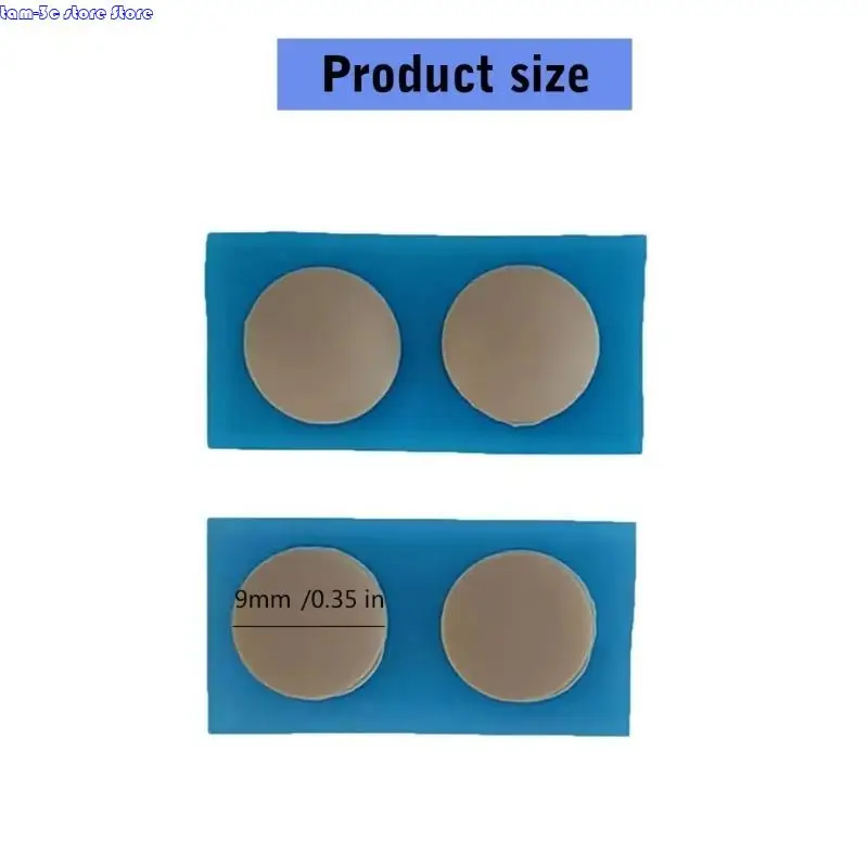 D0UA 4pcs انزلاق منصات أقدام المطاط #6