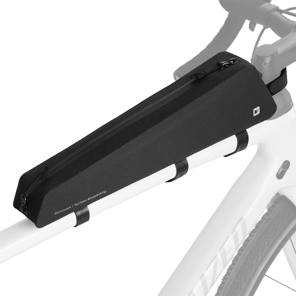 AliExpress Rhinowalk Bicycle Top Tube Bag Waterproof 1L Frame Bag Cycling Storage Pack Bikepacking For MTB Gravel Phone Bag Accessories