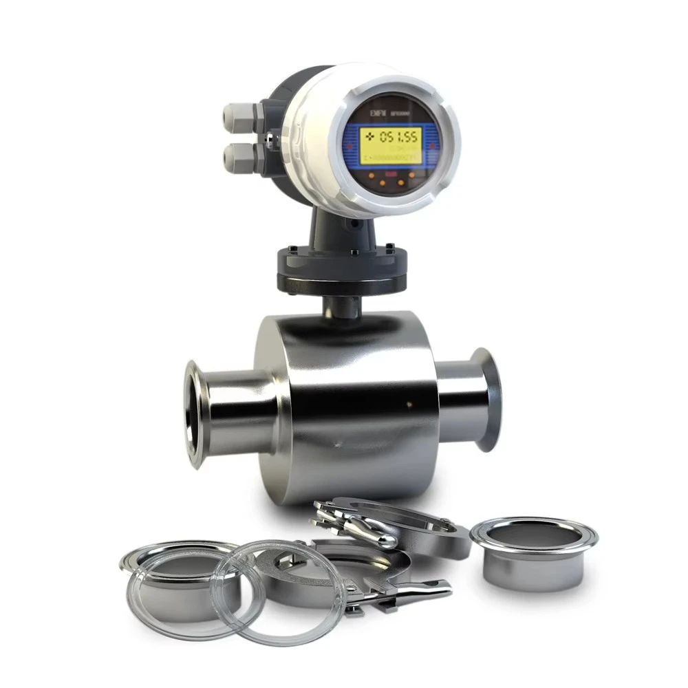 

Двухдюймовый расходомер для пивоварения, 1,5-дюймовый, 1-дюймовый, пищевой, санитарный расходомер для молока, алкоголя и воды с трехкламповым соединением