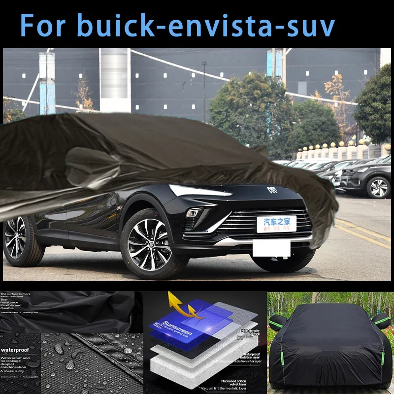 

For buick-envista-suv Outdoor Protection Full Car Covers Snow Cover Sunshade Waterproof Dustproof Exterior Car accessories