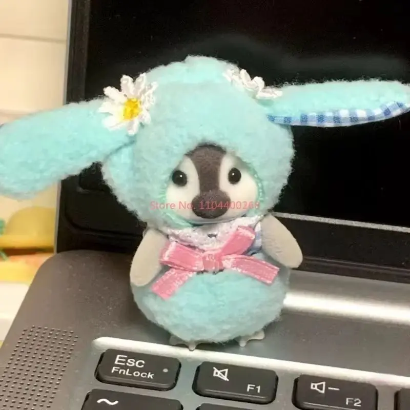 재고 있음 Sylvanian Families 귀 한 쌍의 좋은 친구 귀여운 소녀 장난감 액션 동물 피규어 방 장식품 Kawaii 장식 선물