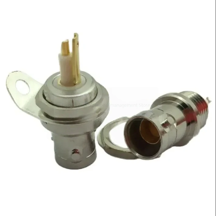 2 uds Triax BNC BJ77 tres bayonetas Triaxial BNC Socket KY conectar Cable Triaxial Tri-coaxial 1553B Total