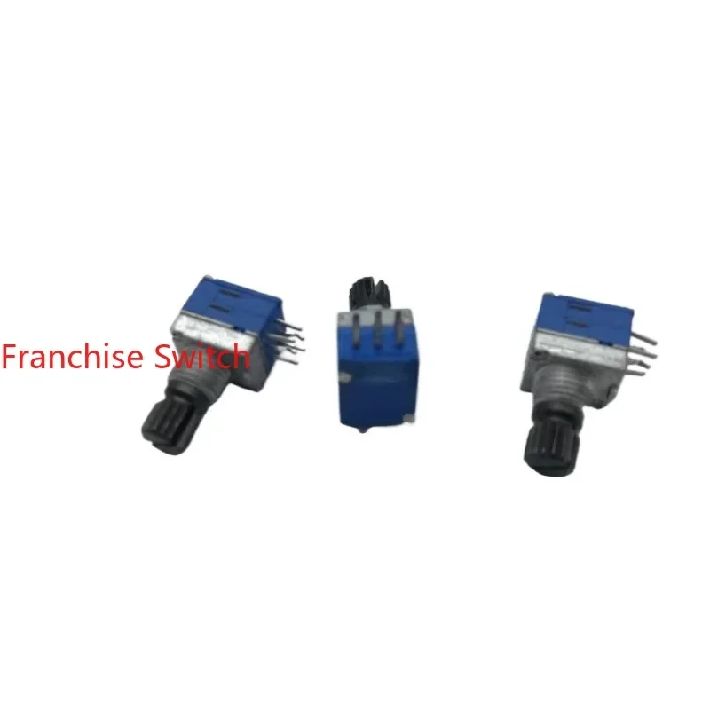 50PCS RK09 Duplex Precision Potentiometer B500K*2 Shaft Length 13MM Sawtooth