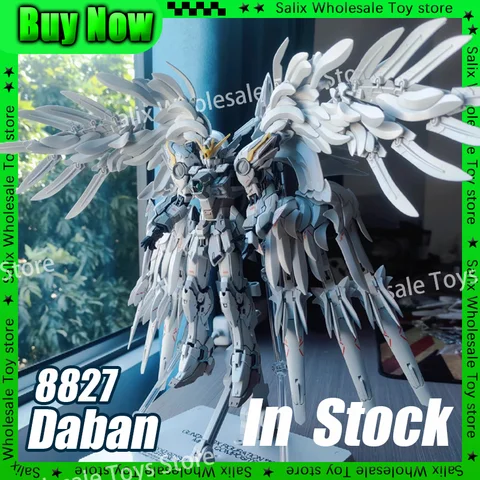 I lager Daban 8827 MG 1/100 Snövit Prelude Fix Modellbyggsats Rabatterade Vingar Monteringsfigurer Anpassade 10 best sales Gundam MG modellbyggsats - №2