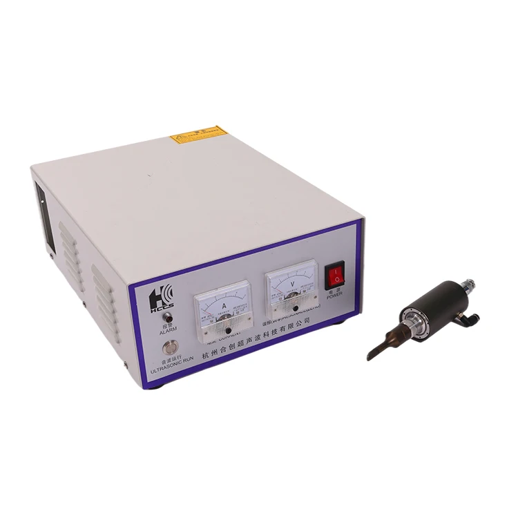 Tagliatrice per tessuti con coltello ad ultrasuoni per tessuti tessili portatile