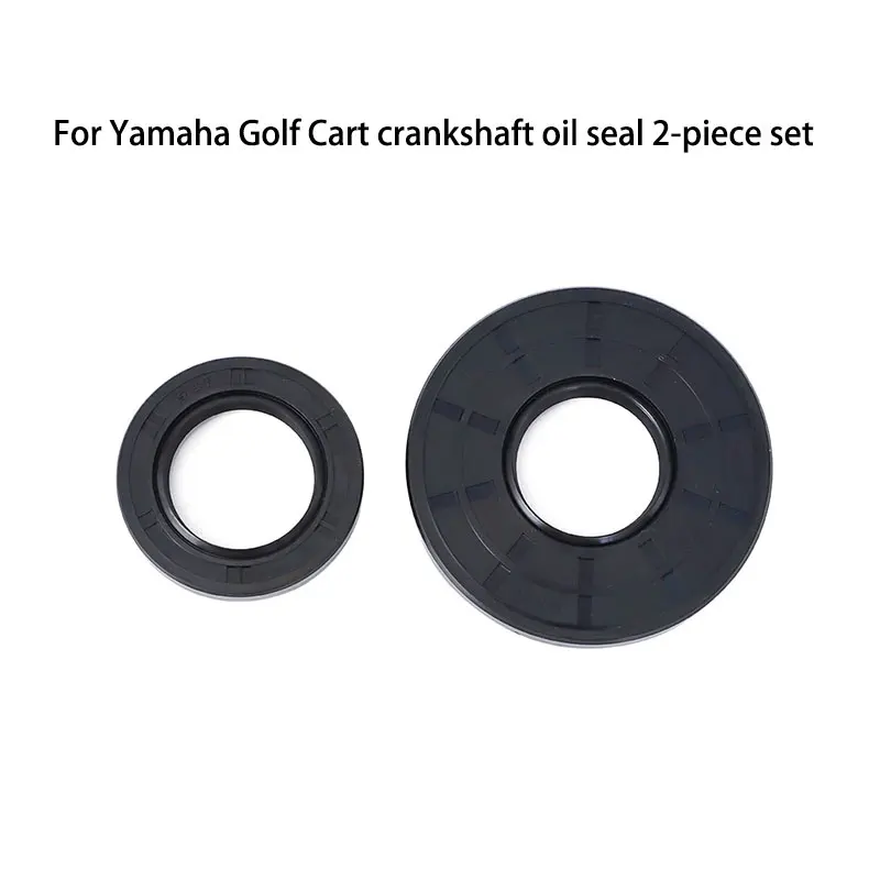 2 pcs Crankshaft Crank Shaft Oil Seal Fit For Yamaha G1 G3 2-Cycle Gas Golf Cart 1979-1989 30*48*8；30*72*8