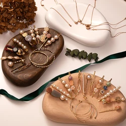 Jewelry Tray Ins High-end Tray, Ring Bracket, Necklace, Earrings, Ornament, Photo Display, Props, Storage Rack