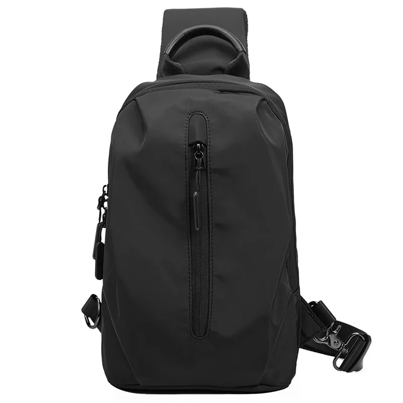 Casual Men Chest Bag Waterproof Travel Sports Men's Chest Bags Crossbody Shoulder Bag Large Capacity Sling Pack Purse Daily Use