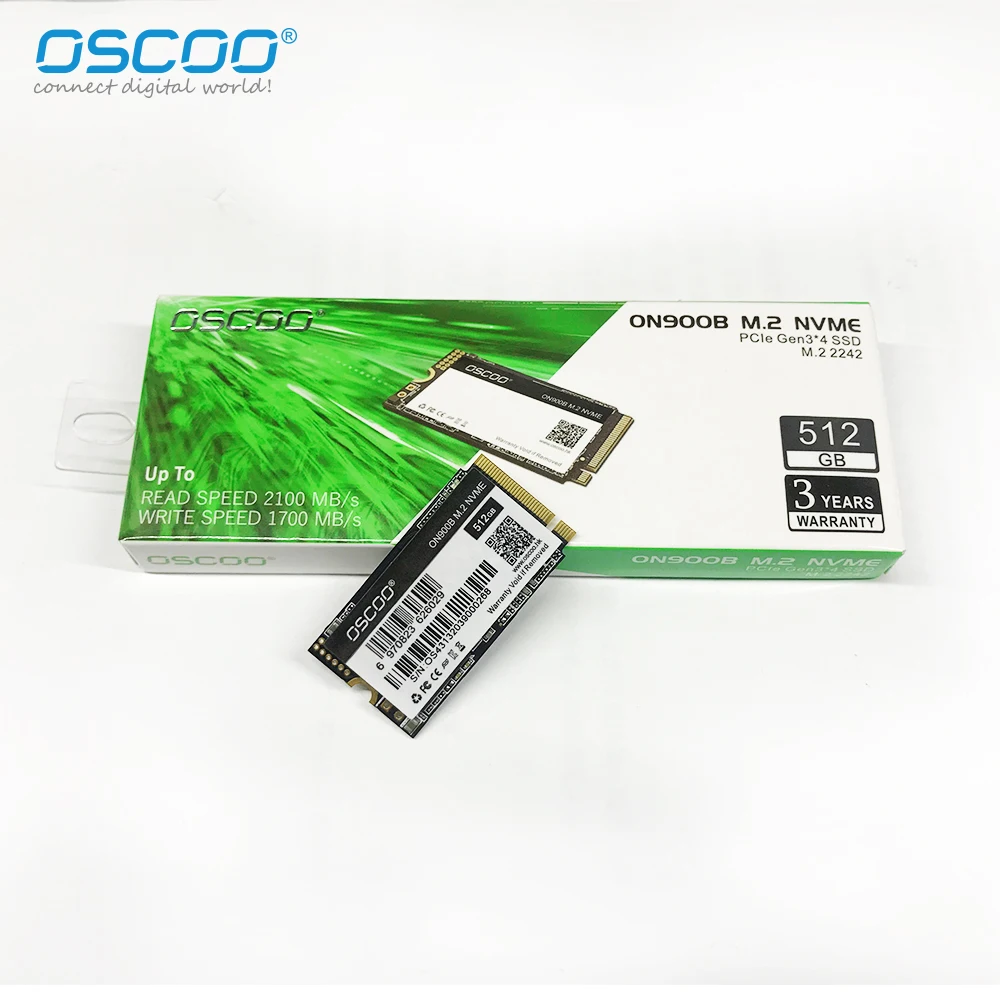 OSCOO-SSDインチのラップトップおよびデスクトップコンピューター,nvme,ssd,m2,pcie,m.2,2242 GB,256GB, 512GB, 1テラバイト,直接配信,卸売り