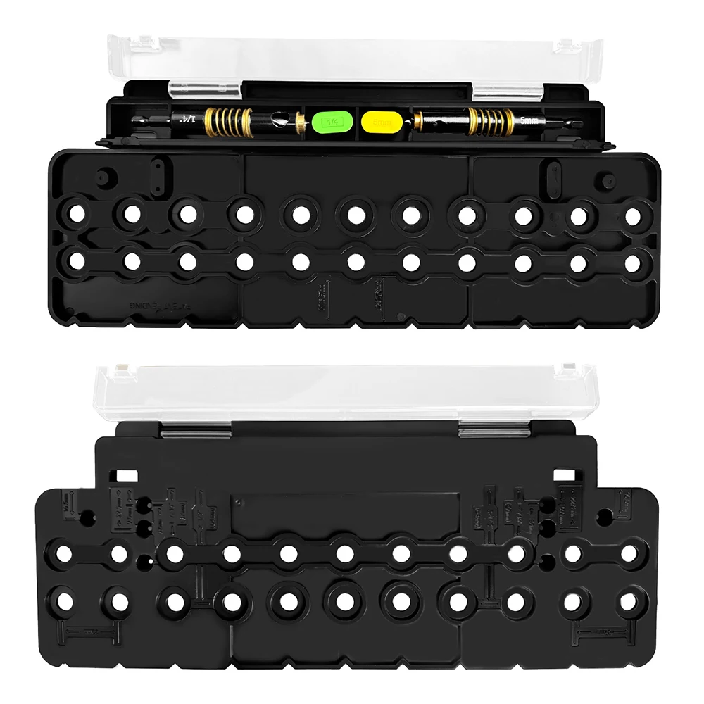 Shelf Pin Jig and Hinge Jig Two-in-One Self-contained Clamping Aluminum Alloy Shelf Pin Drilling Jig for Furniture Cabinet Shelf
