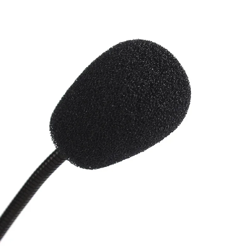 3.5mm Plug Stand Mini Studio Speech Microphone Gooseneck Wired Microphone Flexible for Computer PC Desktop Notebook Accessories