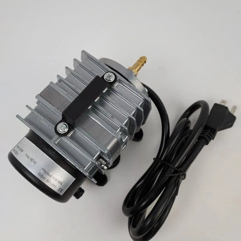 Electromagnetic Air Pump Oxygen Compressor Aquaculture Fish Farm Ozone Aeration Water Treatment Fast Delivery