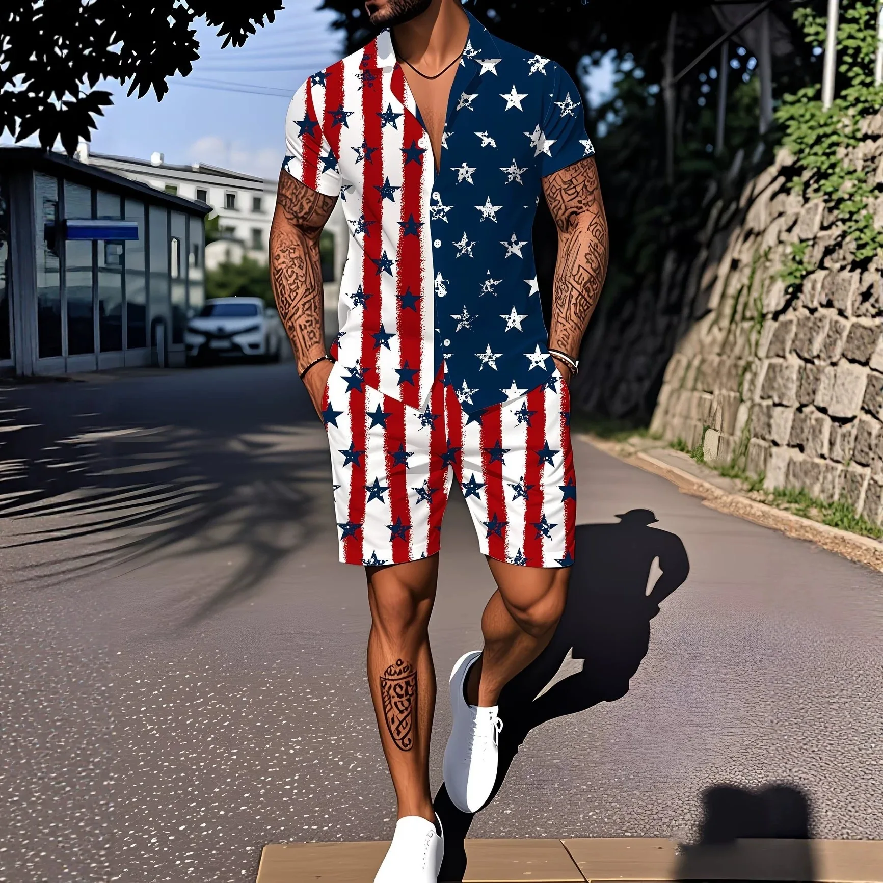 Track Suit Men - Completo da Uomo 2 Pezzi con