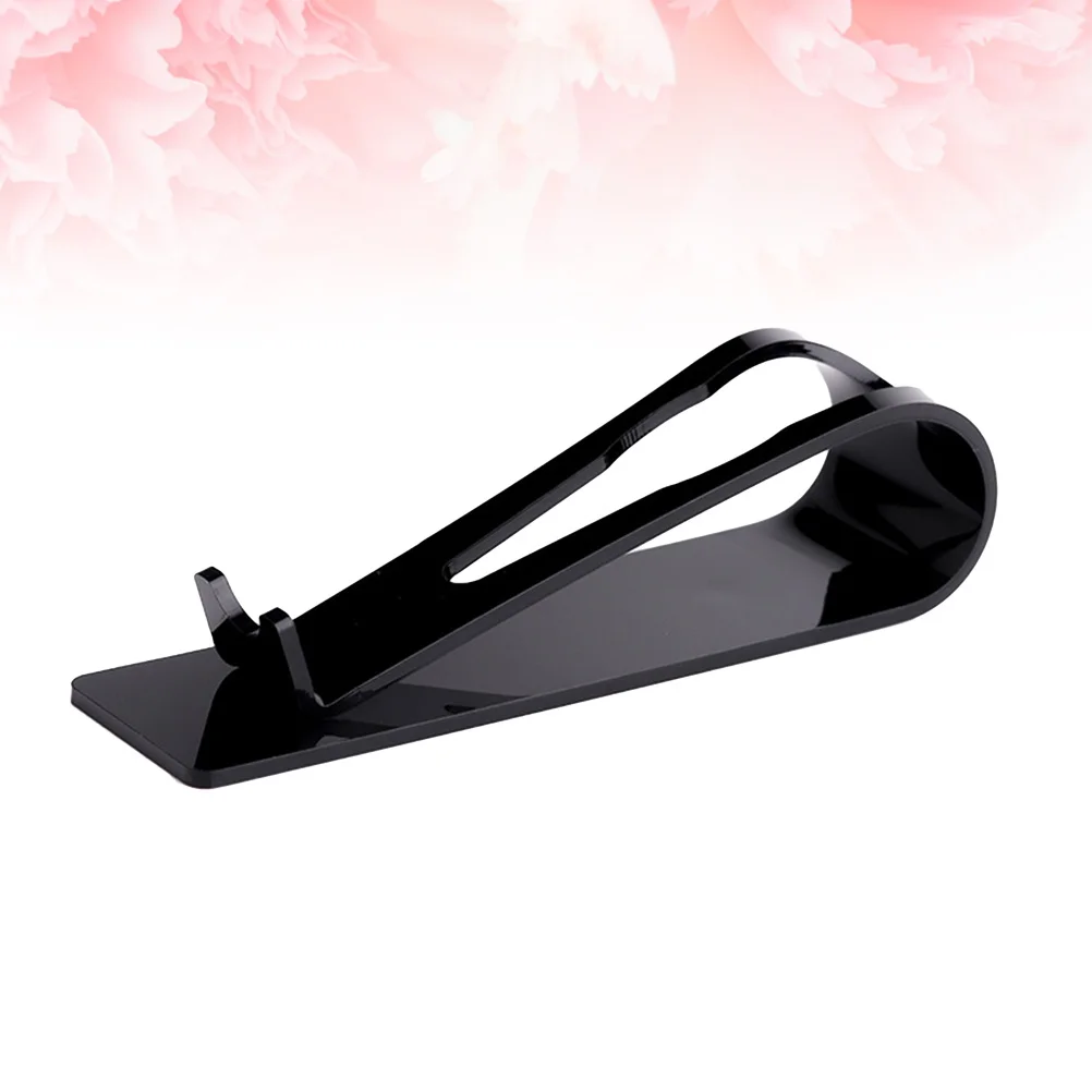 

Acrylic Black Machine Frame Durable Premium Plastic Practical Salon Holder Stand for Professional and Home Use