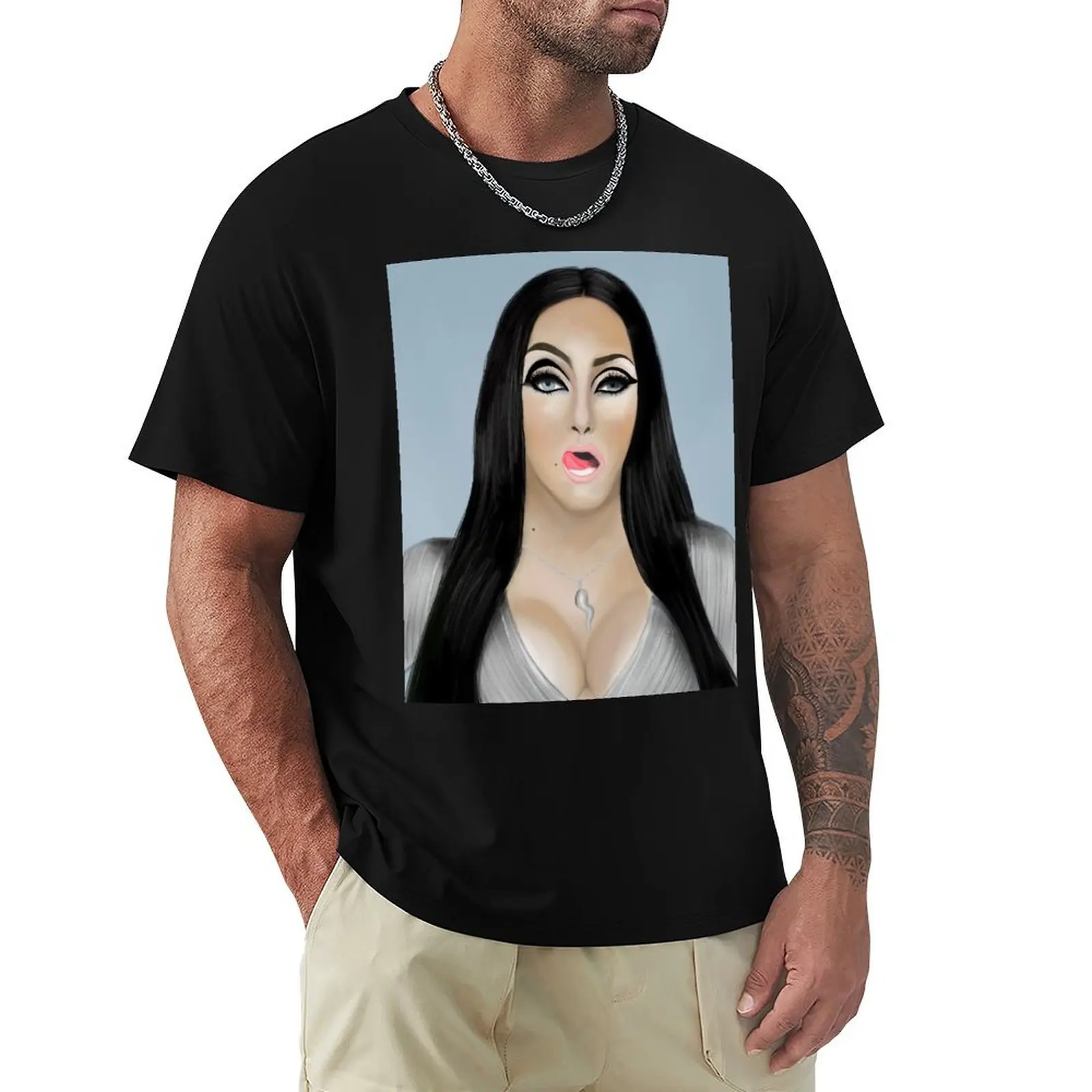 Michelle Visage T-Shirt Long Lasting Casual T-Shirt