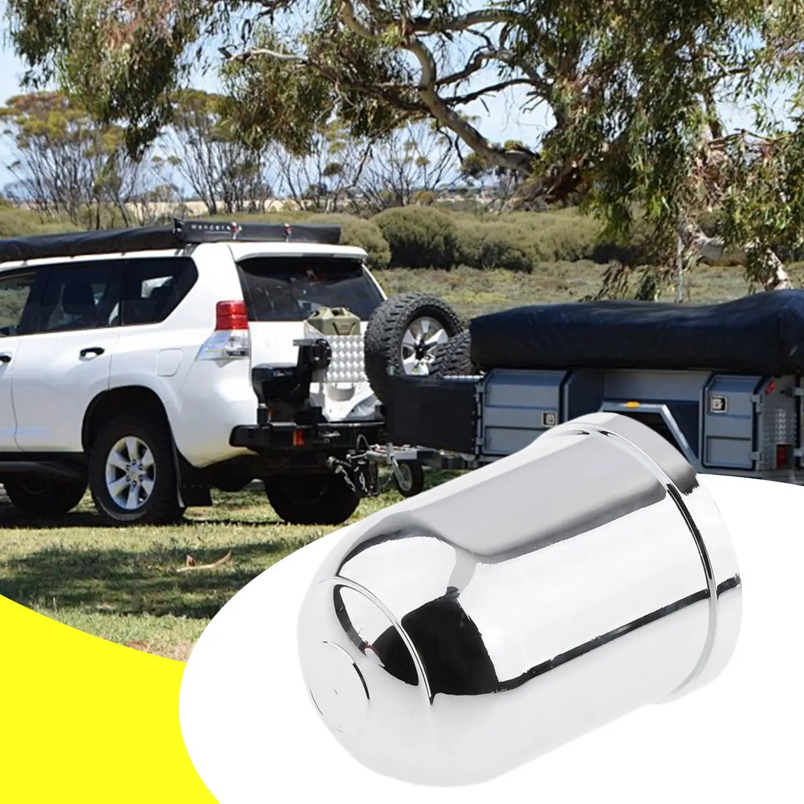 Tow Hitch Ball Protector Cover Trailer Ball Cover Easy Install All Weather Secure Accessory For Drivers Auto Mechanics Outdoor