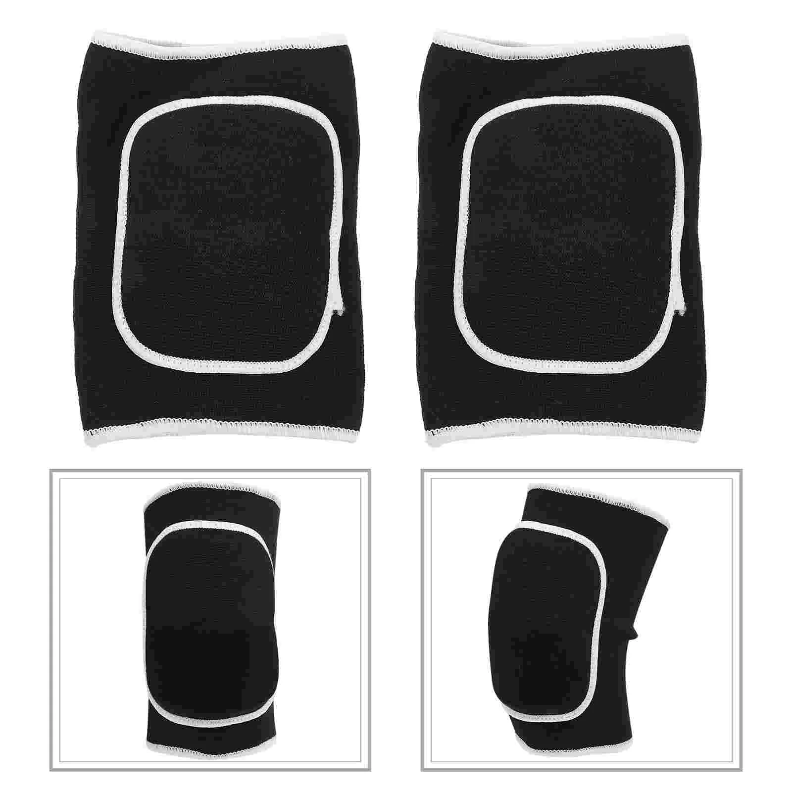 

Yoga Knee Sleeve Adult Pads Running Comfortable Sponge Protector Black Work Kids