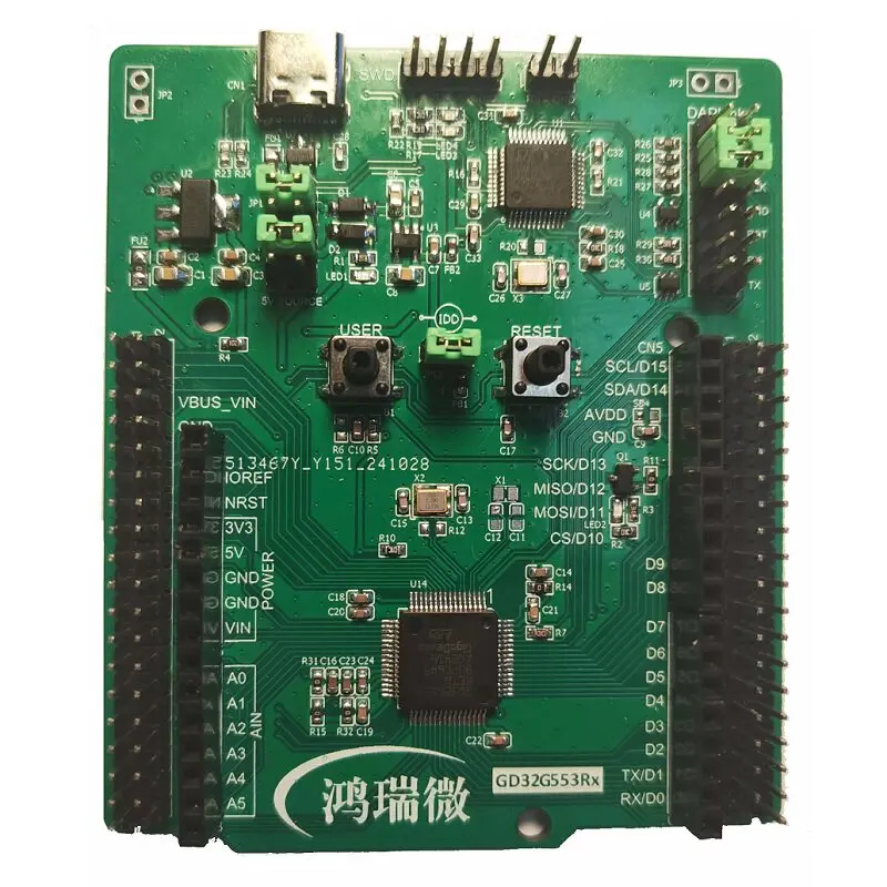 GD32G553Rx High-performance Embedded MCU Core Development Board with DAPLINK Hardware