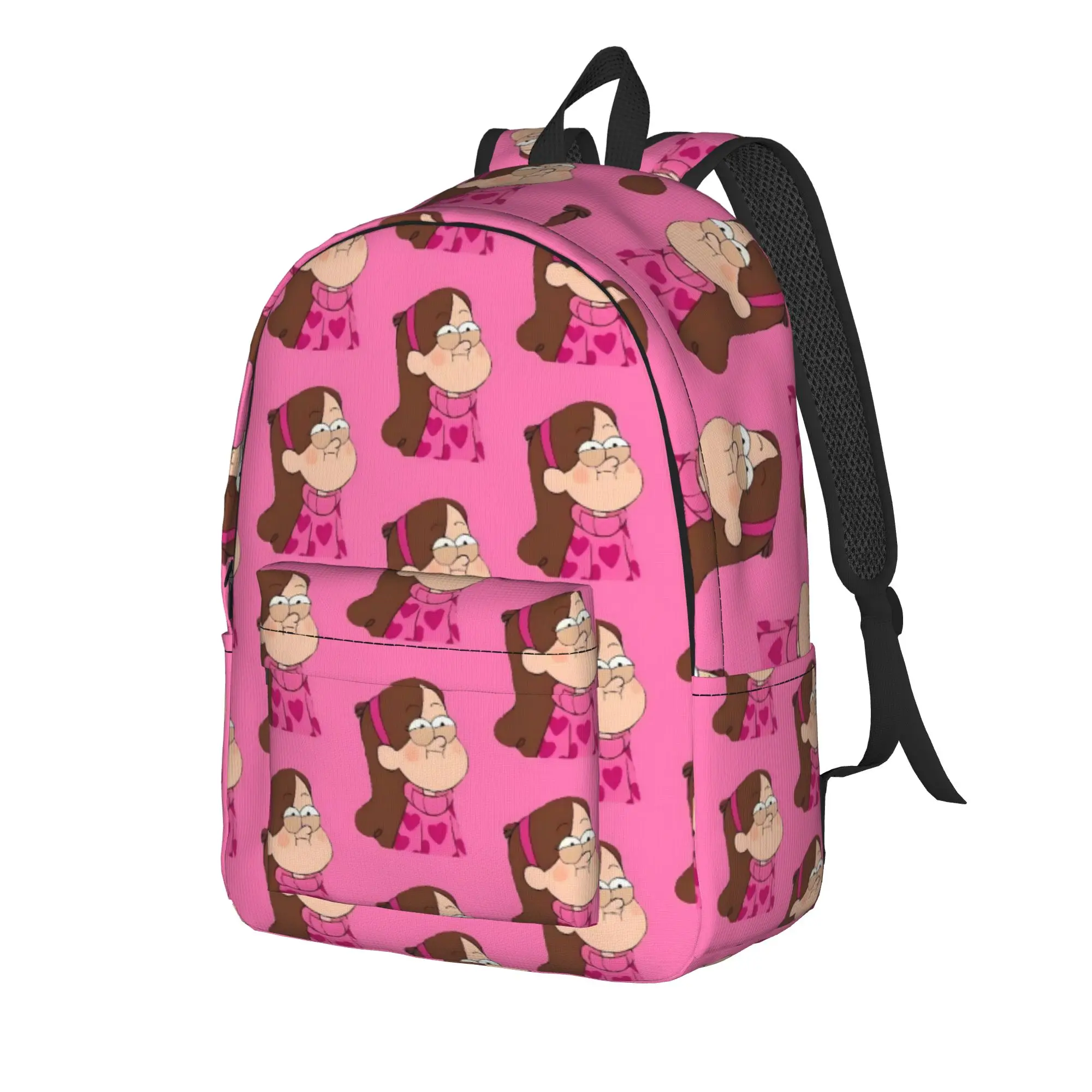 Dipper Mabel Backpack Teen Gravitys Anime Falls Print Backpacks Polyester Kawaii School Bags College Design Rucksack