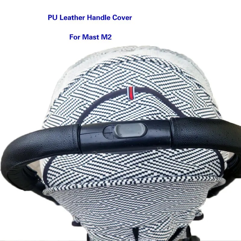 

Stroller Armrest Cover For Valco Mast M2 Pram Handle Leather Sleeve Case Bar Protective Cover Baby Carriage Accessories