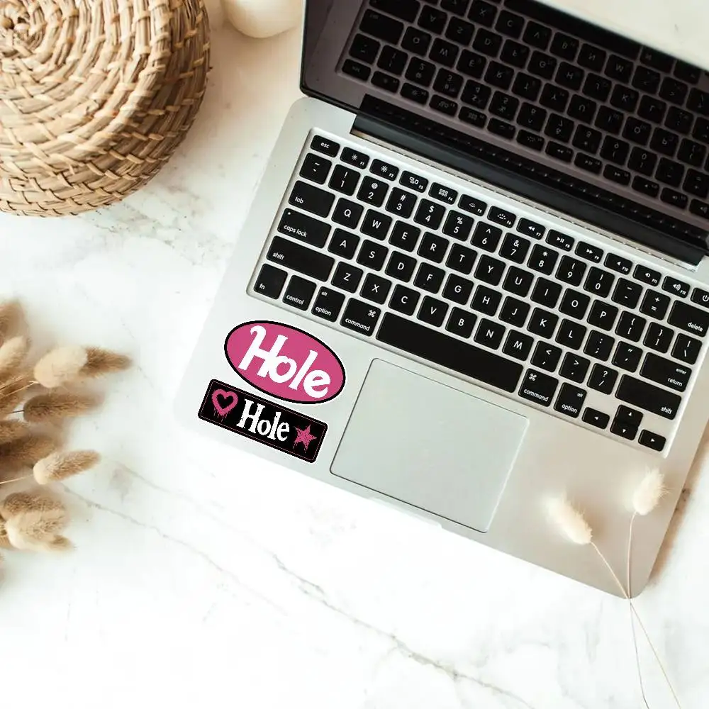H-ole Waterproof stickers for decorating car windows motorcycles and computers.