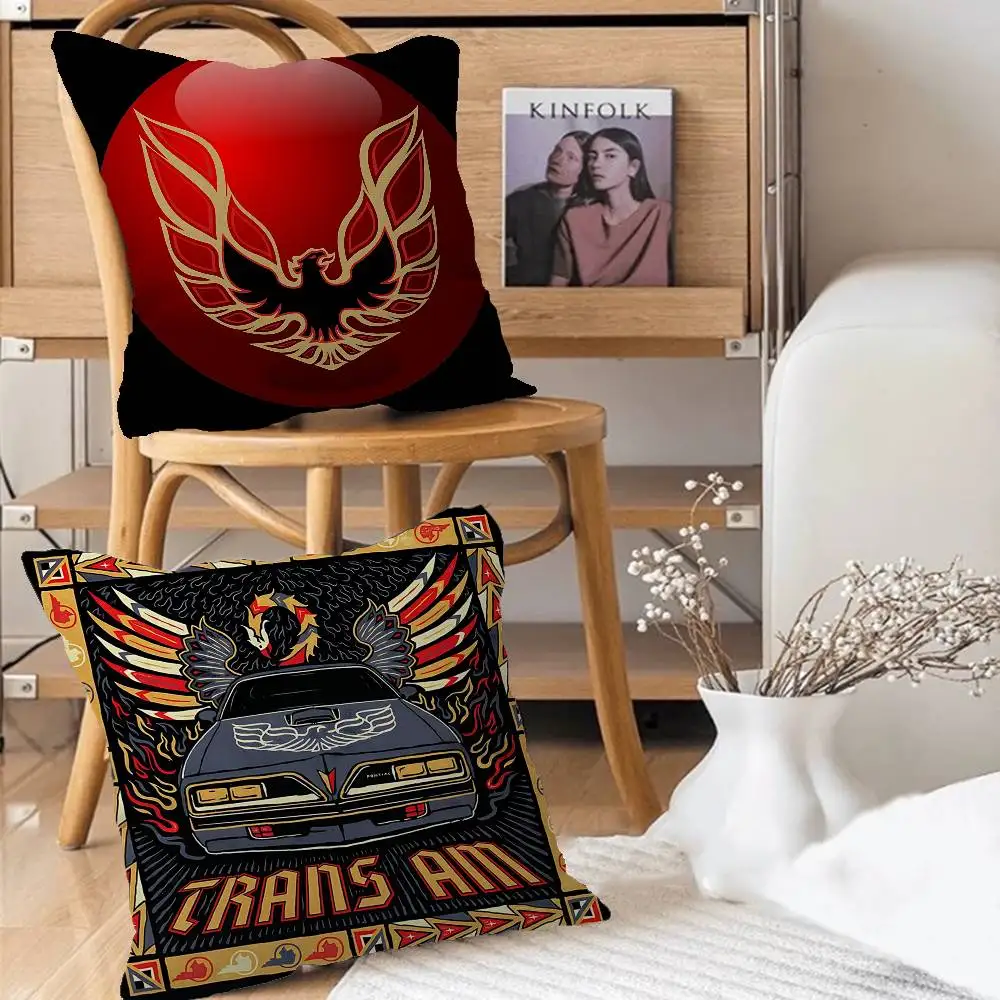 Pontiac Firebird Trans Cushion Cover Pillow Cover Decor Pillowcase Printed Cushion Case For Couch