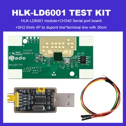 Hi-Link New 4T3R 60G HLK-LD6001 Human Counting Trajectory Tracking mmWave Radar Sensor Detection Module