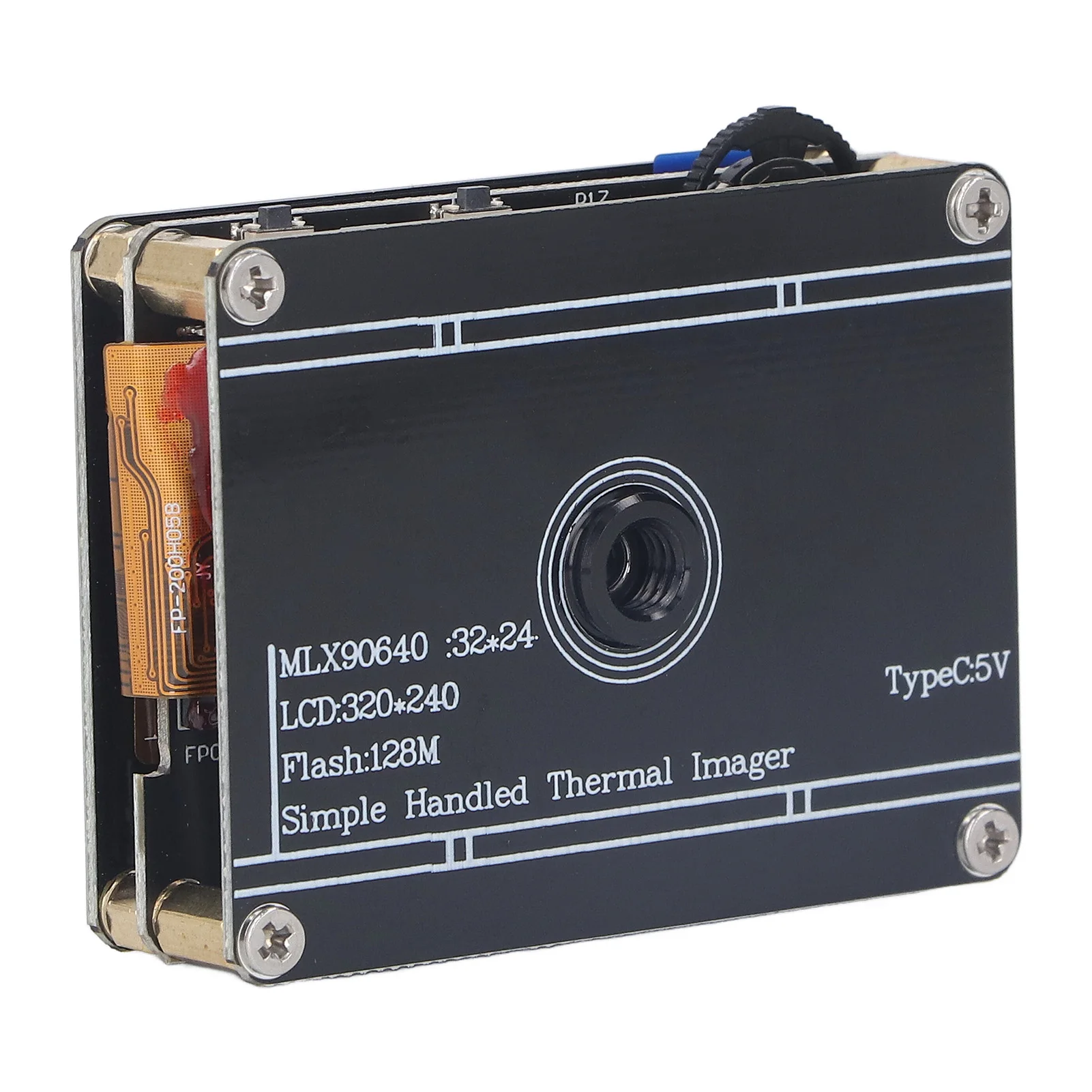 Termovisor Câmera infravermelha Tela de 2 polegadas - 40 ℃   para 300 ℃   Termovisor multifuncional portátil