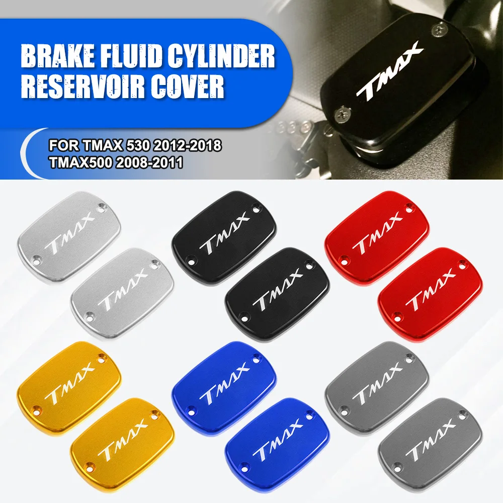

Motorcycle Accessories FOR Yamaha Tmax 530 2012-2016 2017 2018 Tmax500 2008 2009 2010 2011 Brake Fluid Tank Cap Brake pump Cover