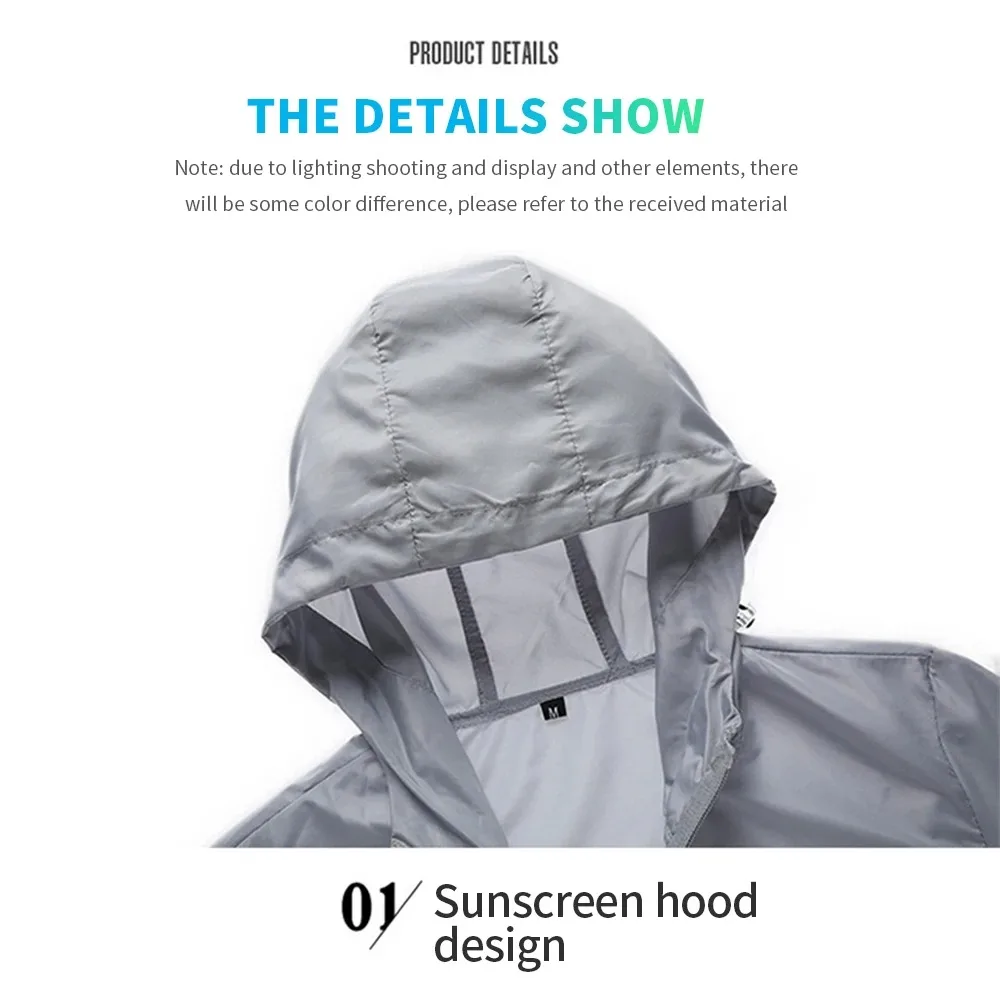 เสื้อแจ็คเก็ตกันแดดแบบมีฮู้ดสำ - Reflective Jacket Running บทวิจารณ์และราคา