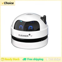 Portable Desk Dust Vacuum Mini Table Vacuum Cleaner with Detachable Nozzle USB Charging Smart Robot Vacuum Cleaner Indoors