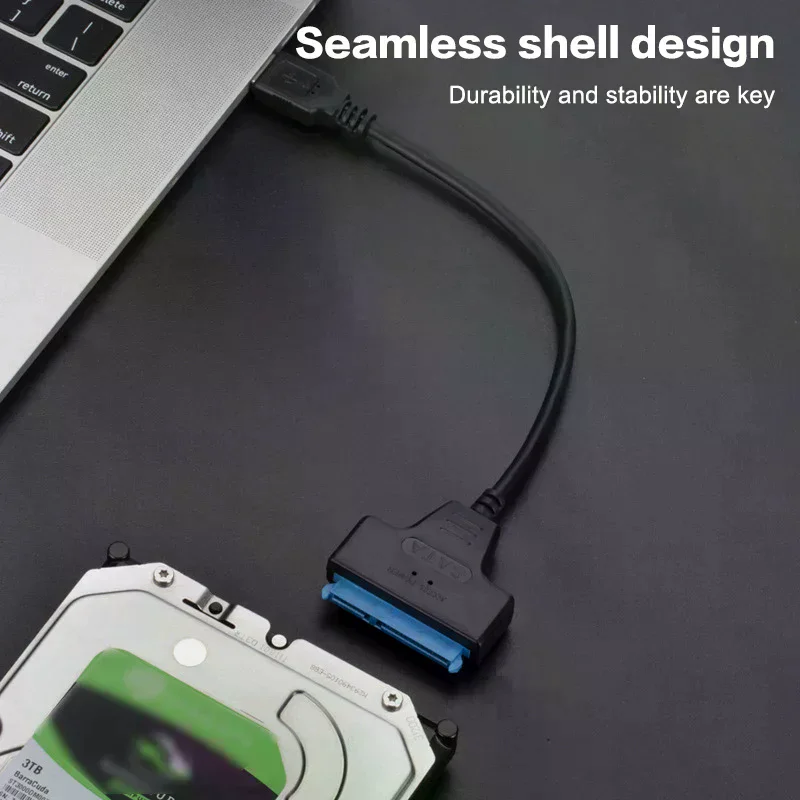 3.0/type C/2 USB3.0 2.5 Adapter Sata to Usb in 1 Type c Cable up to 6 Gbps for Inch External Hdd Ssd Hard Drive Sata 3