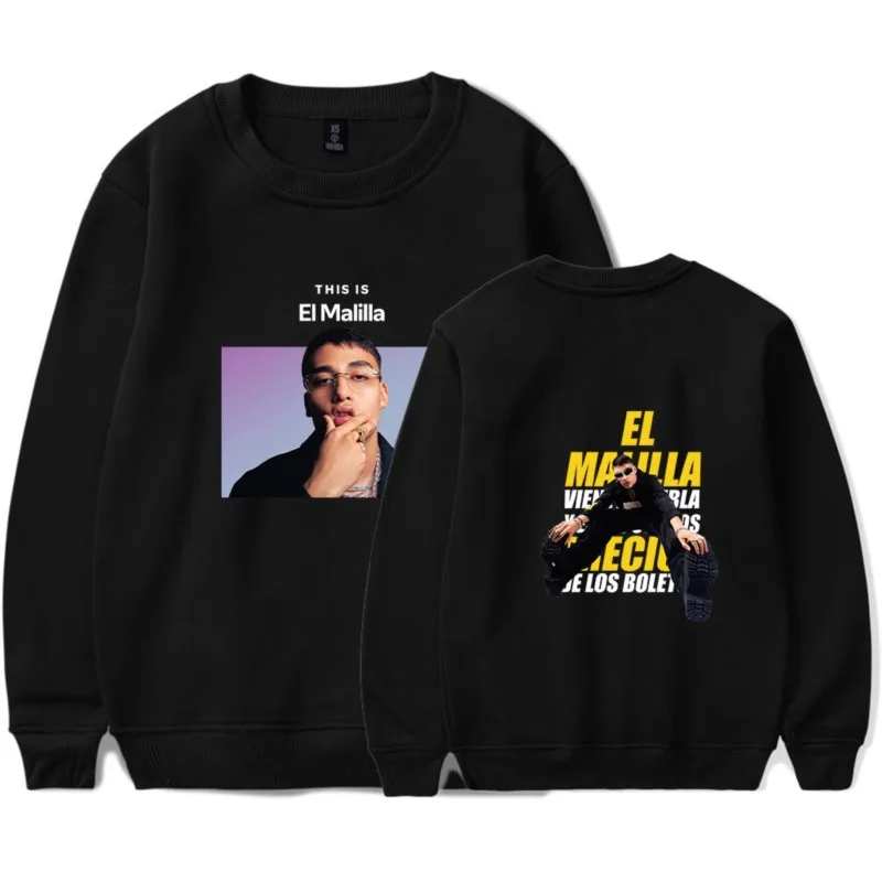 El Malilla Women/Men's clothing Long Sleeve O-neck Sweatshirt Merch For Women/Men Unisex Fashion for comfort and breathability