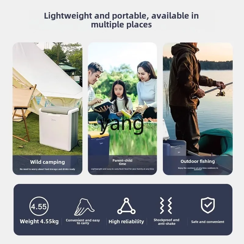 CX  Portable Mini Small Car Refrigerator Rental Home Dormitory Hot and Cold Freezer