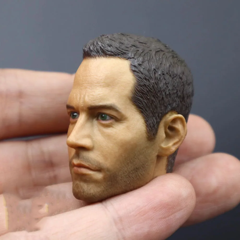 

ZYTOYS 1/6 Male Racing the Car Champion Paul Handsome Guy Head Sculpt Carving Fit 12" Dam Coo 3A PH Action Figure Doll