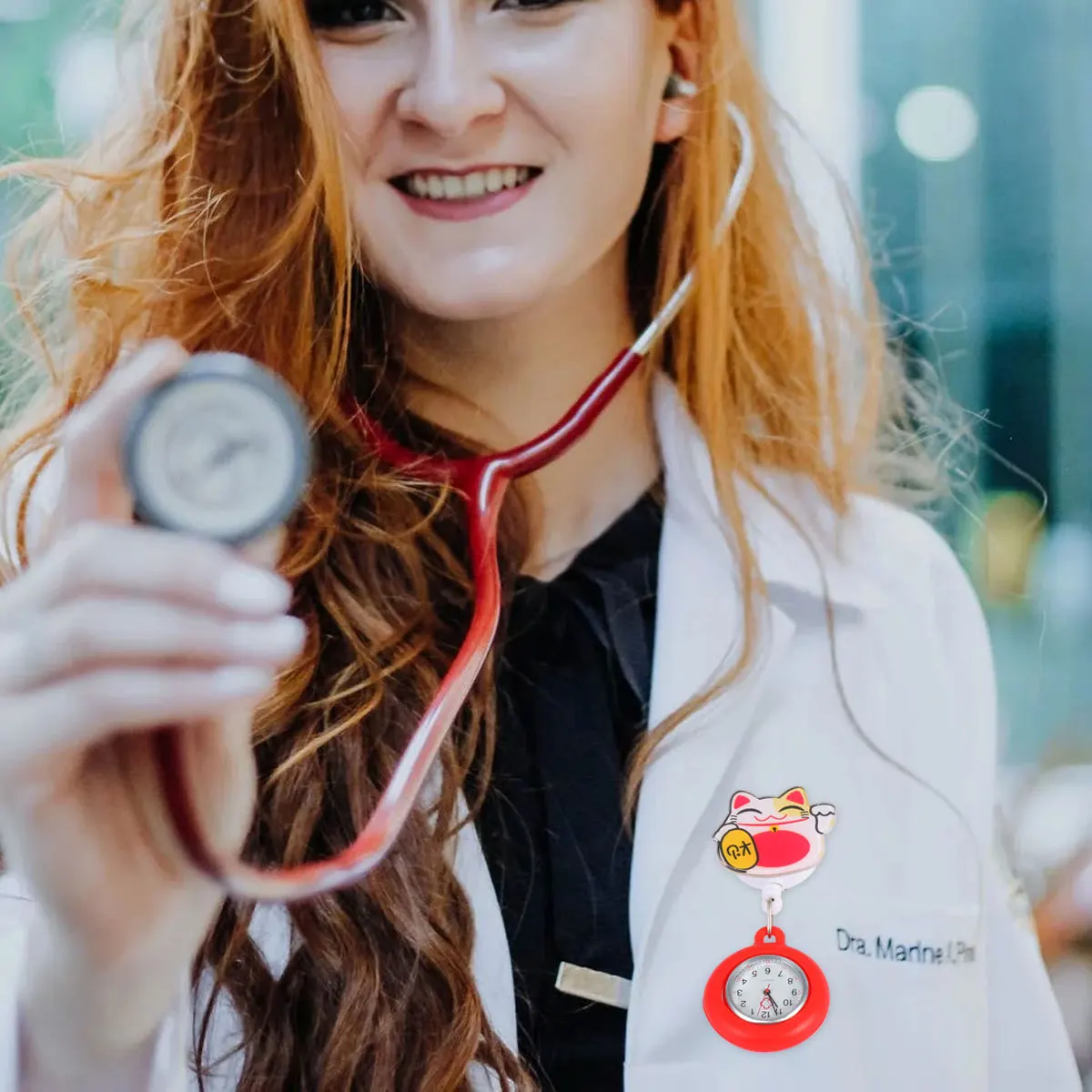 

Nurse Nurse Pocket Hanging Watch Hanging Timepiece For Doctors Nurses Portable Medical Staff Gift Pocket Watch