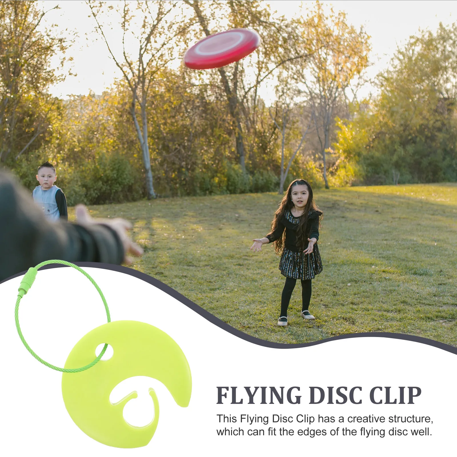 

Lightweight Durable Pe Flying Clip Portable Carrier Wear-Resistant Small Holder For Outdoor Carry Hanging Storage