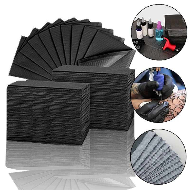 Livres de Tatouage de Poulet, Nappe en Papier Imperméable, Double Couche, Accessoires de Gril, 45x33cm, 20 Pièces