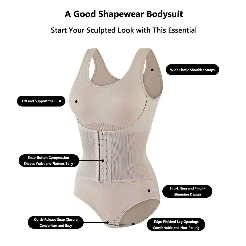 

Утягивающее боди с эффектом коррекции живота, корсет на молнии с регулируемым поясом, большие размеры, корректирующее белье для женщин