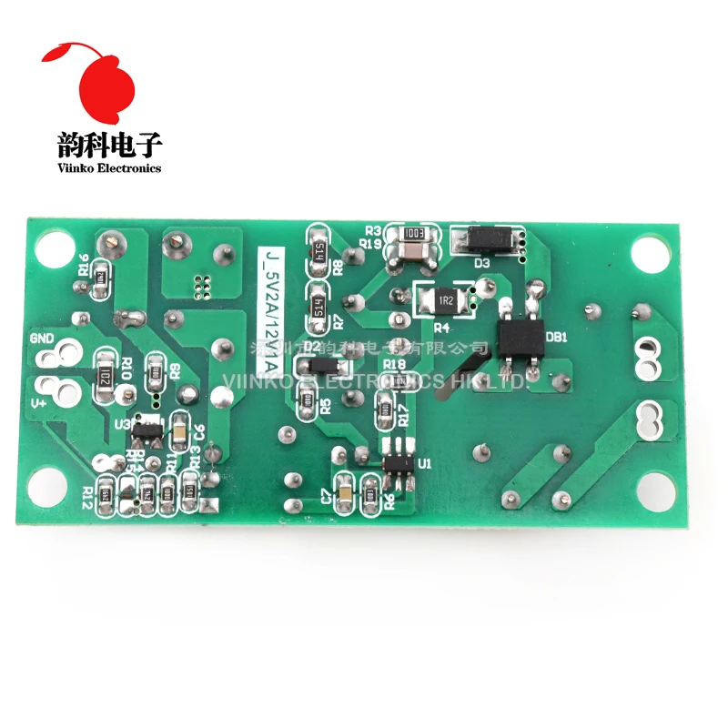 5V 2A 12V 1A 10W AC-DC Switching Power Module Isolated Power 220V to 5V 12V Switch Step Down Buck Converter Bare Circuit Board