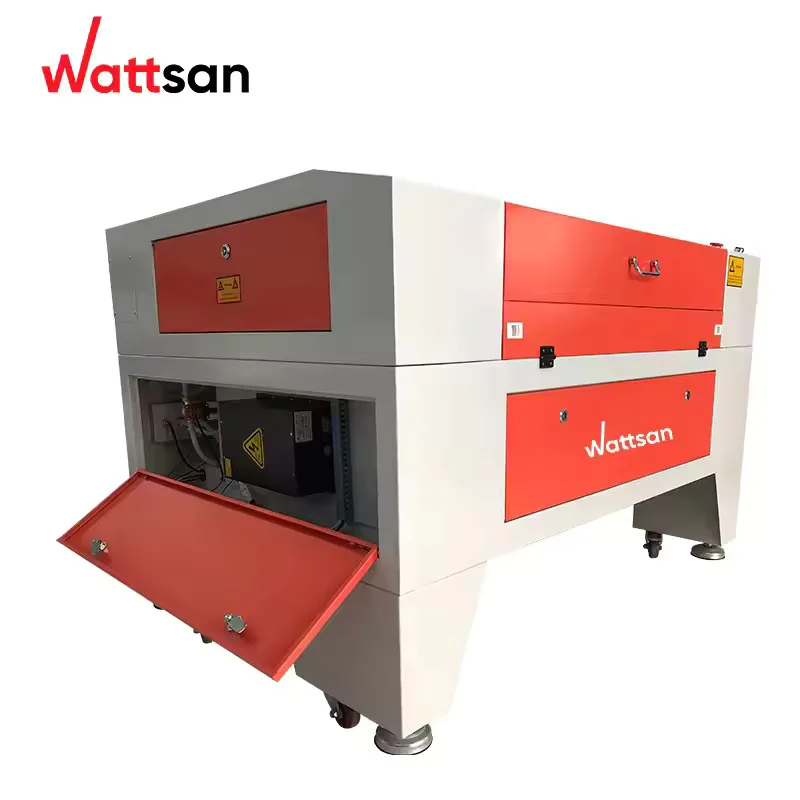 Wattsan 6090 ST 600*900mm 80W 100W CO2 CNC 레이저 조각기 (가죽, 합판, 플라스틱 절단용) 600*900mm