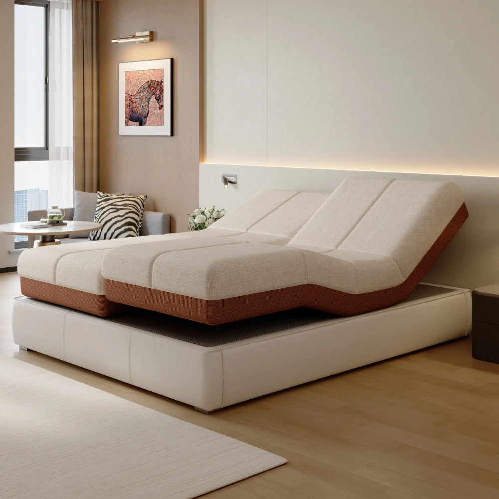 Fully Split Smart Mattress with Do Not Disturb Mode with Reversible Head Feet Wholesaler