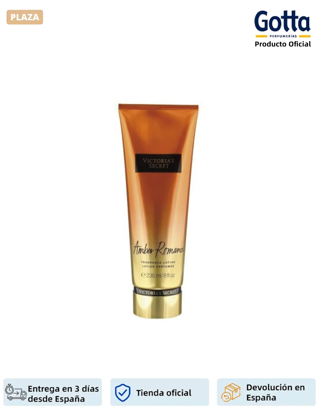 VICTORIA,S SECRET - Body Lotion Amber Romance - 236 ML-beauty and health, skin care, Body, Body