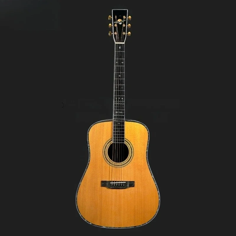 Folk acoustic guitar 41 inch professional playing electric box