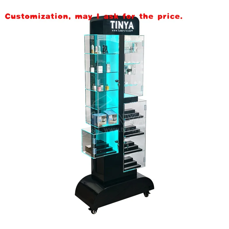 

На заказ. Стойка для розничного магазина. Аксессуары для мобильных телефонов. Напольная витрина.